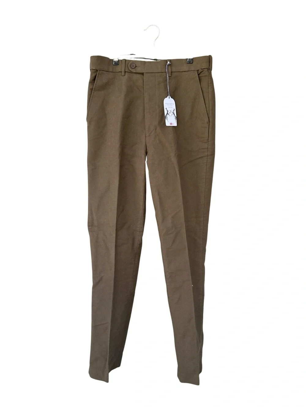 NWT Peter Christian Loden Moleskin Pants - Khaki Green - Size Men’s 34 x 34